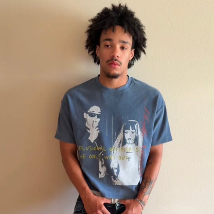 "DELUSIONAL" TEE